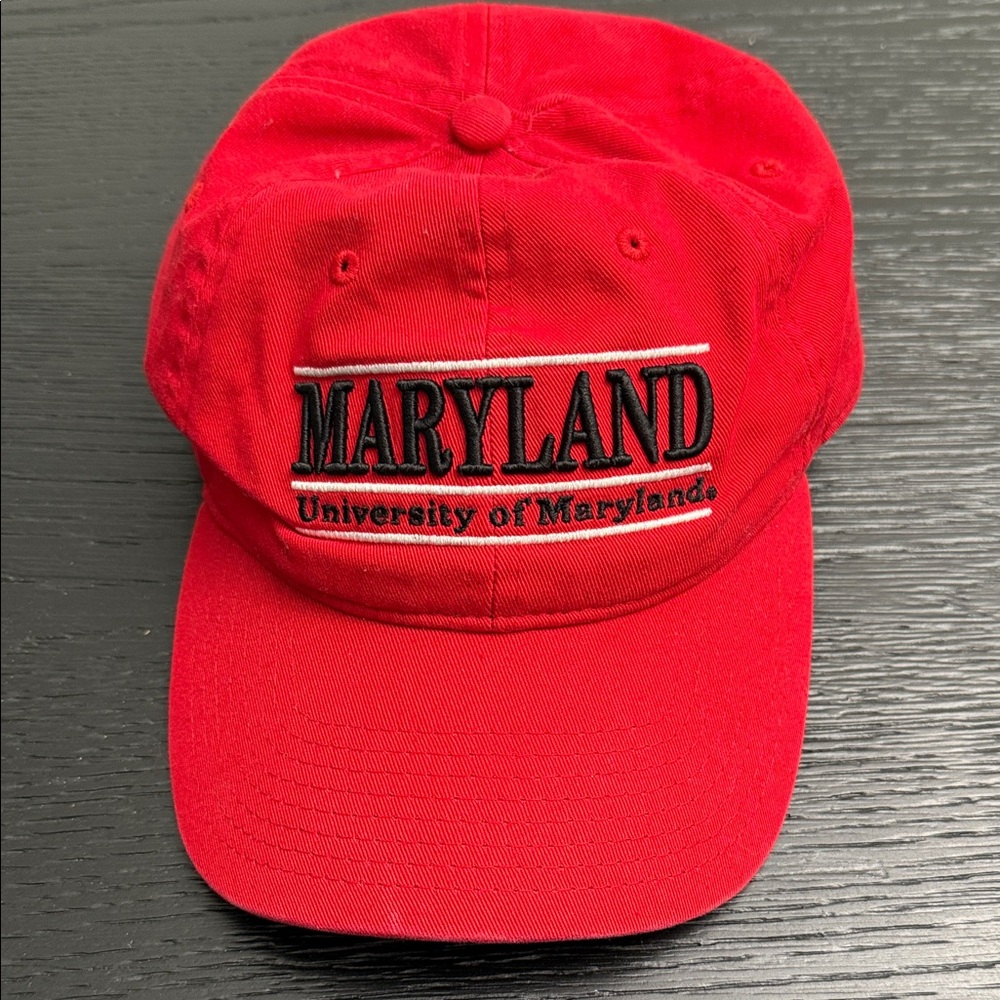 The Game Red Maryland University of Maryland Embroidered Baseball Cap